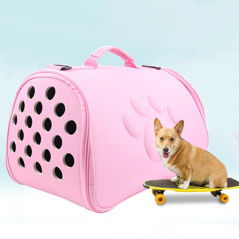 Dogs & Cats Collapsible Pet Carrier Handbag - Transport Supplies & Accessories - Image 4