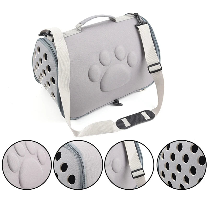 Dogs & Cats Collapsible Pet Carrier Handbag - Transport Supplies & Accessories - Image 5